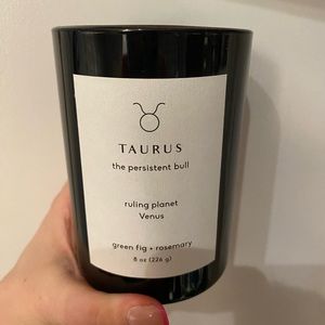 Project 62 Taurus Candle | 8oz | UNUSED